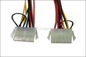 Laki-laki 10 PIN ATX untuk kabel Power perempuan