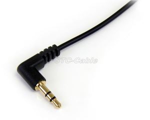 3.5mm tepat miring kabel Audio Stereo M/M