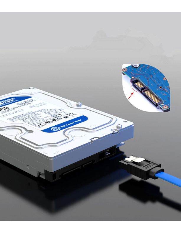 ATA Data Cable Straight Ends HDD CD DVD